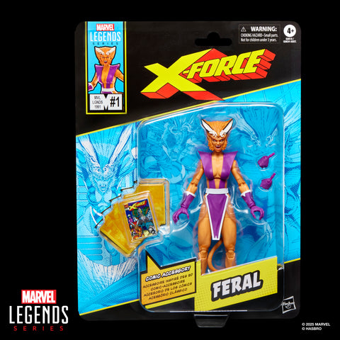 Marvel Legends Feral (with mini-comic)