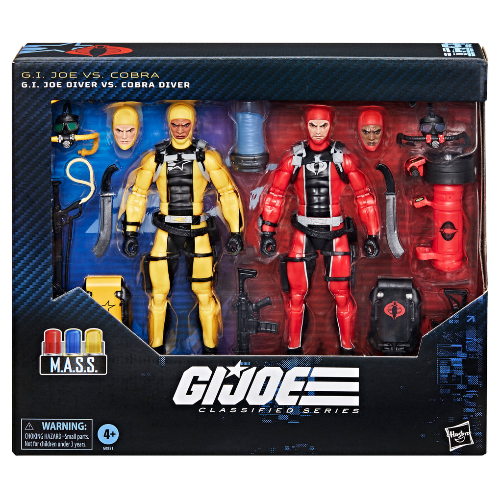 GI Joe Classified 169 GI Joe Diver vs Cobra Diver