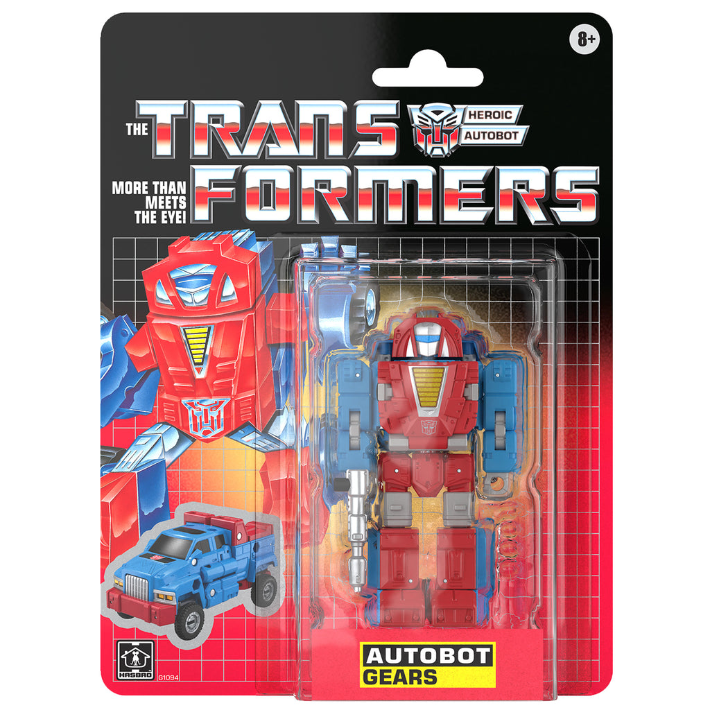 Transformers Generation 1 Retro Autobot Gears