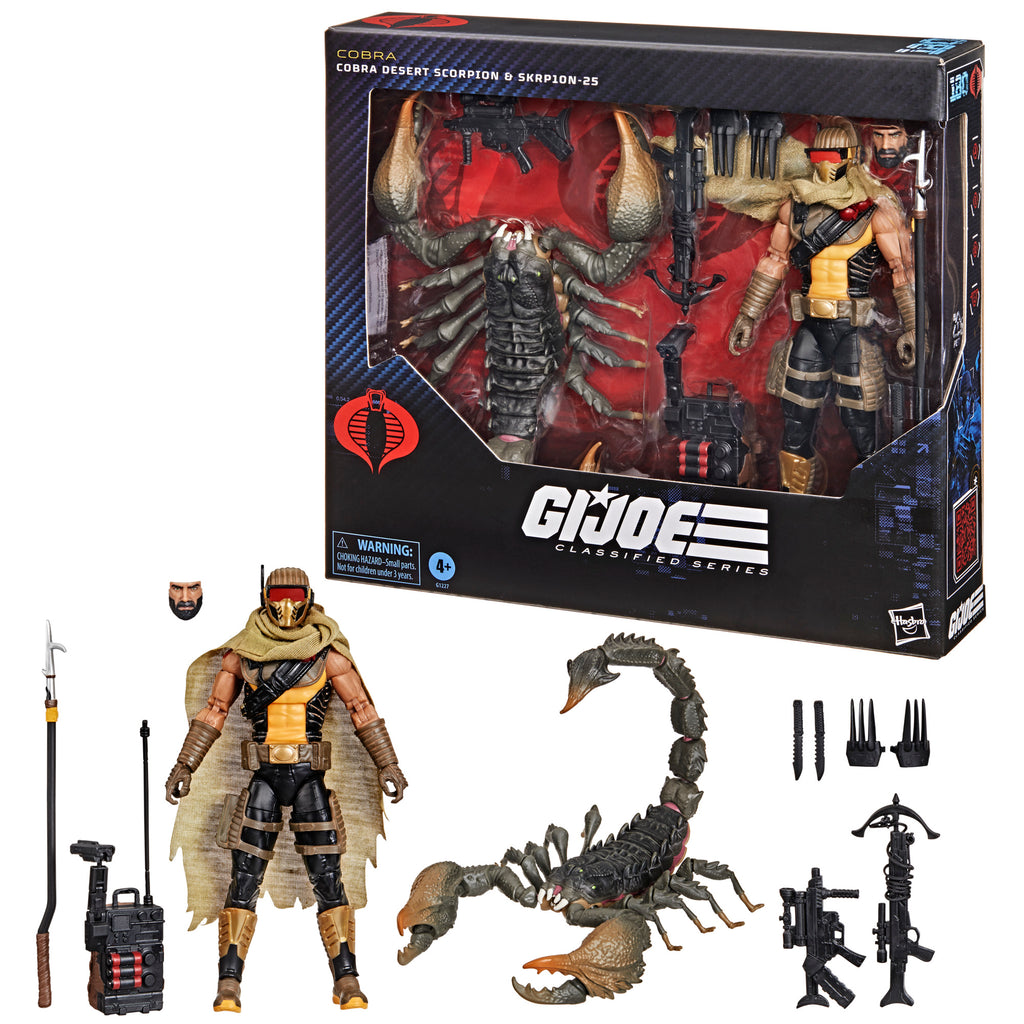 GI Joe Classified 180 Cobra Desert Scorpion and Skrpion-25