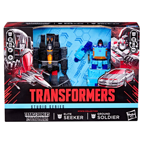Transformers Studio Series Gamer Edition Elite Seeker and Ground Soldier 2 pack (Transformers: Devastation)