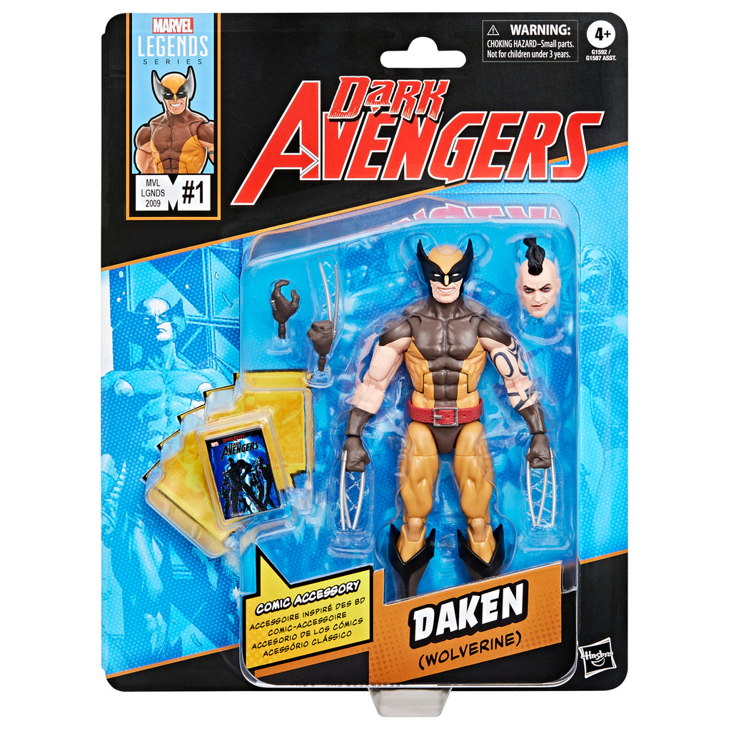 Marvel Legends Retro Daken with mini-comic