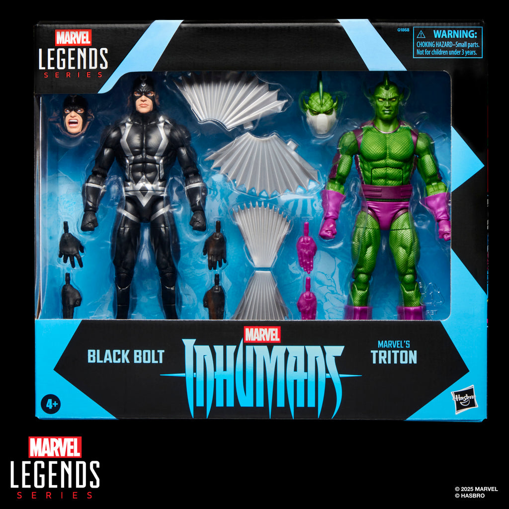 Marvel Legends Black Bolt and Triton 2 Pack