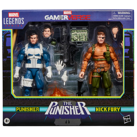 Marvel Legends Gamerverse Punisher vs Nick Fury