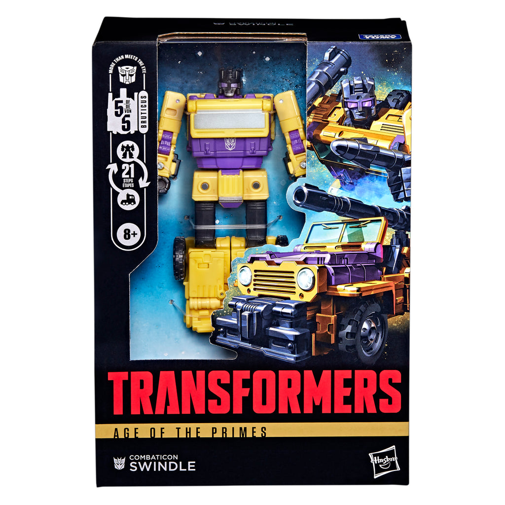 Transformers Age of the Primes Voyager Class Combaticon Swindle