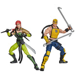 GI Joe Classified 212 Ninja Force Scarlett and T'jbang (Exclusive)