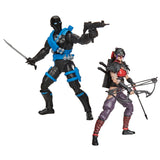 GI Joe Classified 223 Ninja Force Snake Eyes and Jinx (Exclusive)
