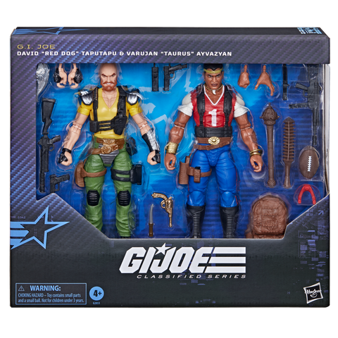 GI Joe Classified 193 David "Red Dog" Taputapu and Varujan "Taurus" Ayvazyan