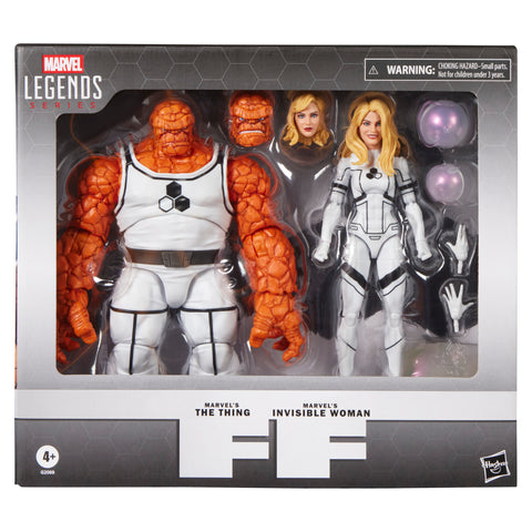 Marvel Legends Invisible Woman and The Thing 2 Pack (Future Foundation)