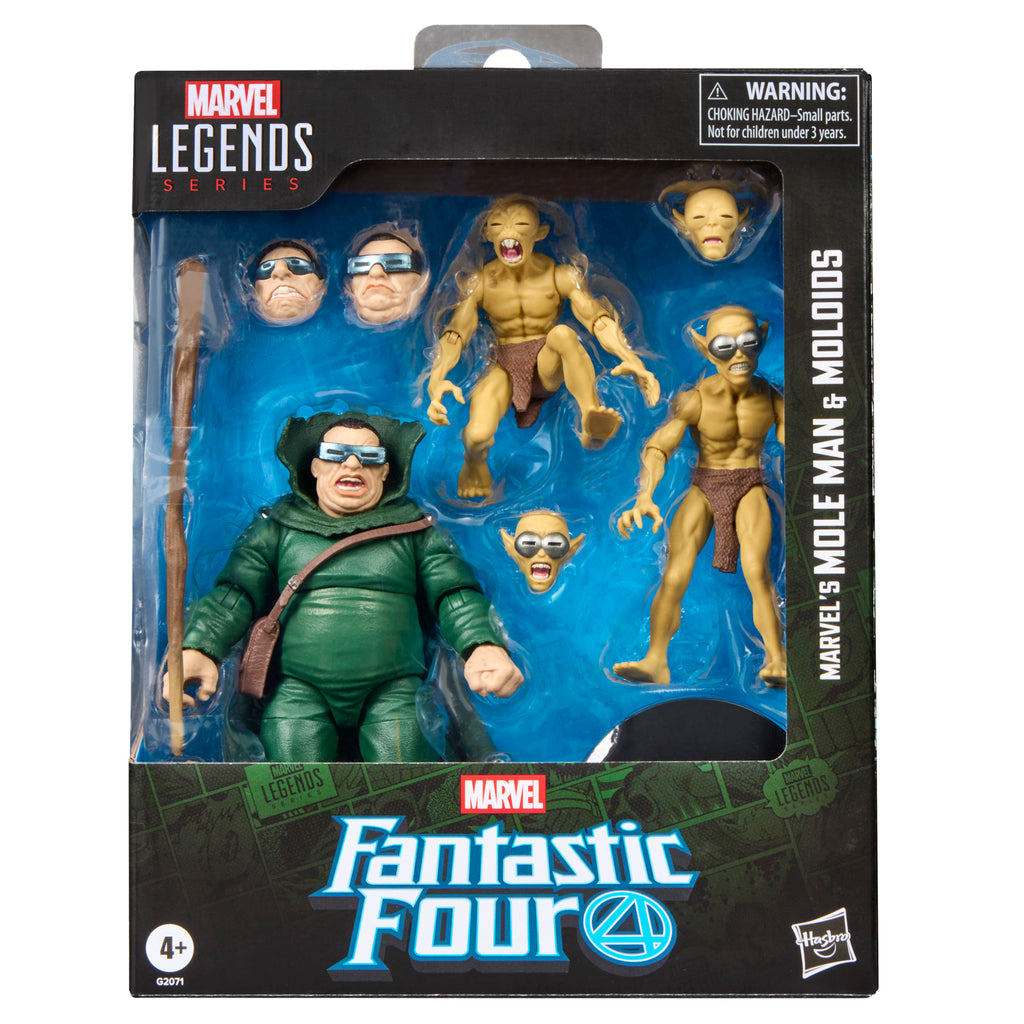 Marvel Legends Deluxe Mole Man and Moloids