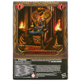 GI Joe Classified 221 Cobra Commander in Dress Uniform and Throne