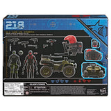 GI Joe Classified 218 Snake Eyes and Varmint ATV vs Stealth Viper and Cobra Stealth Flight Pod (Trubble Bubble)