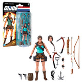 G.I. Joe Classified Series Retro Cardback Collaborative Lara Croft TOMB RAIDER Action Figure 