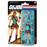 G.I. Joe Classified Series Retro Cardback Collaborative Lara Croft TOMB RAIDER Action Figure 
