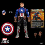 Marvel Legends Series Magic: The Gathering Captain America (Avengers: Twilight) plus Exclusive Foil Collectible Card