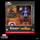Marvel Legends Series Magic: The Gathering Captain America (Avengers: Twilight) plus Exclusive Foil Collectible Card