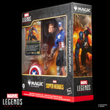 Marvel Legends Series Magic: The Gathering Captain America (Avengers: Twilight) plus Exclusive Foil Collectible Card