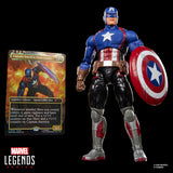 Marvel Legends Series Magic: The Gathering Captain America (Avengers: Twilight) plus Exclusive Foil Collectible Card