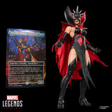 Marvel Legends Series Magic: The Gathering Malice (Invisible Woman) plus Exclusive Foil Collectible Card