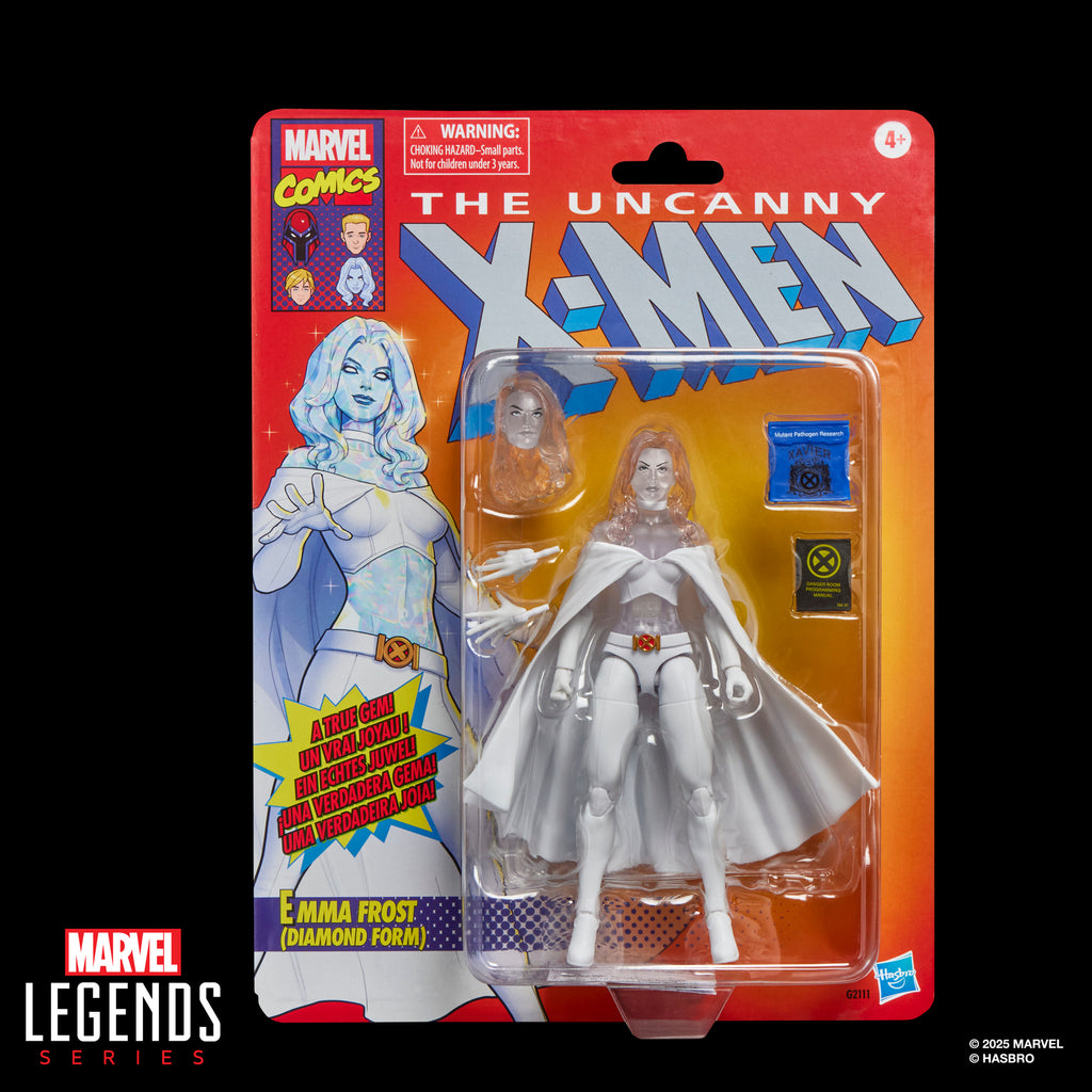 Marvel Legends Retro Emma Frost (Diamond Form) (Exclusive)