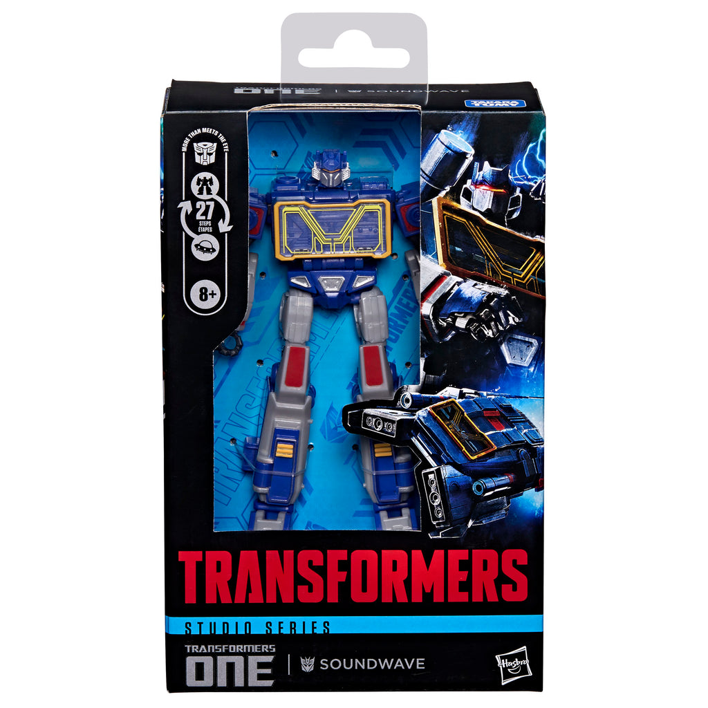 Transformers Studio Series Deluxe Class Soundwave (Transformers: One)