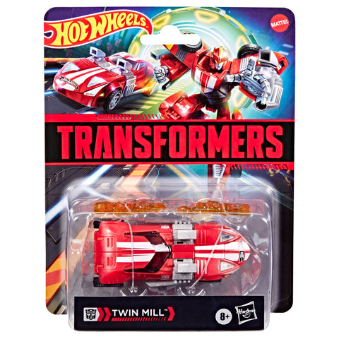 Transformers X Hot Wheels Collaborative Twin Mill - Red (Exclusive)