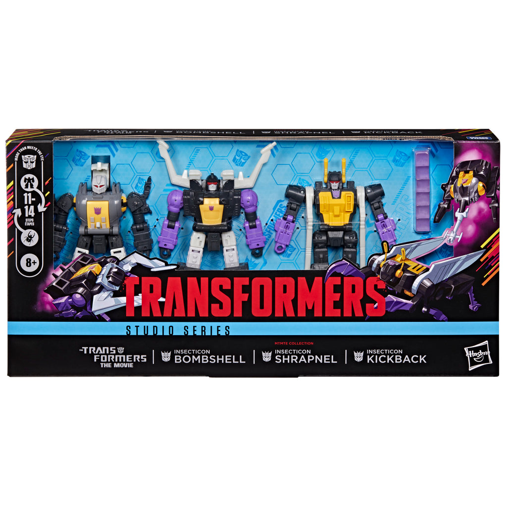 Transformers Studio Series 86 Insecticon 3 pack (Exclusive)