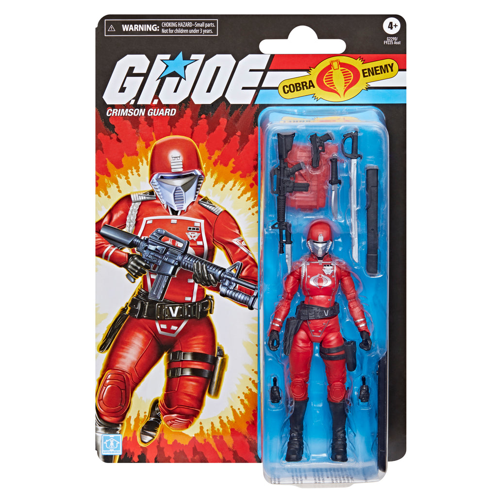 GI Joe Classified Retro 6 Inch Crimson Guard (Female)
