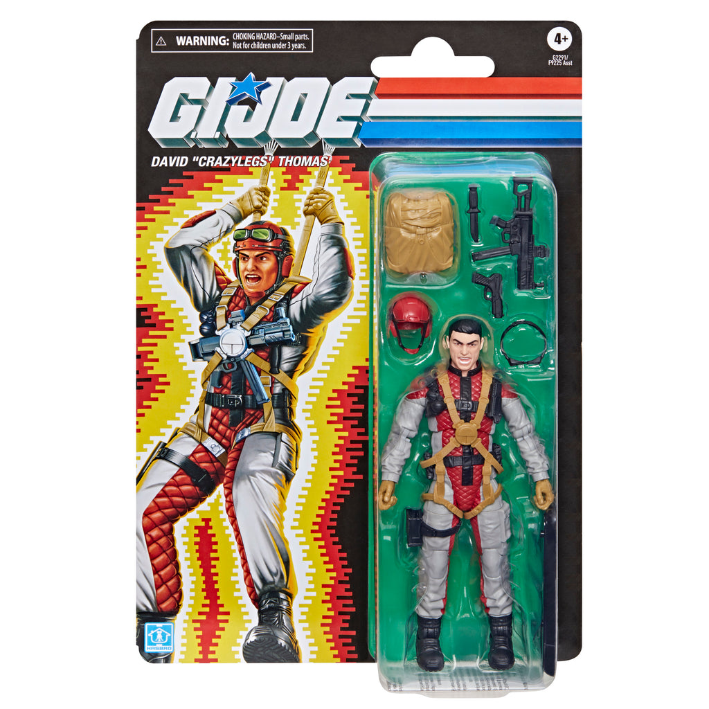 GI Joe Classified Retro 6 Inch David "Crazylegs" Thomas