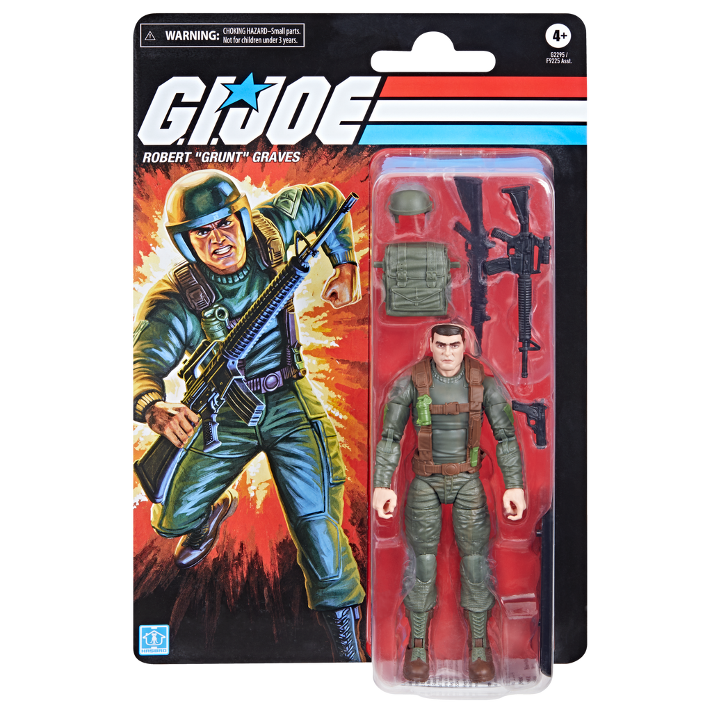 GI Joe Classified Retro 6 Inch Robert "Grunt" Graves