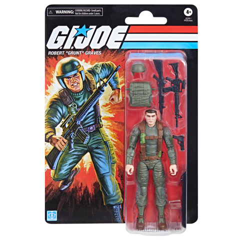 GI Joe Classified Retro 6 Inch Robert "Grunt" Graves