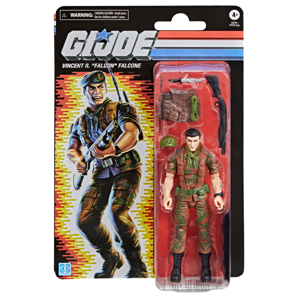 GI Joe Classified Retro 6 Inch Vincent R. "Falcon" Falcone