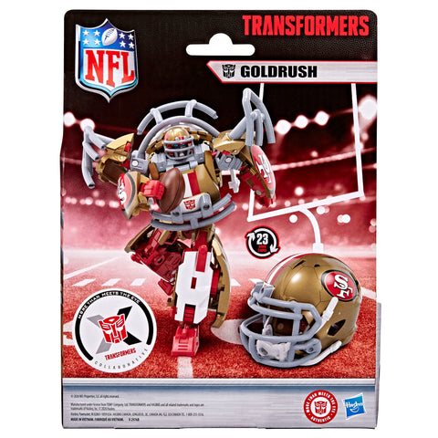 Transformers NFL Crossover San Francisco 49ers Goldrush