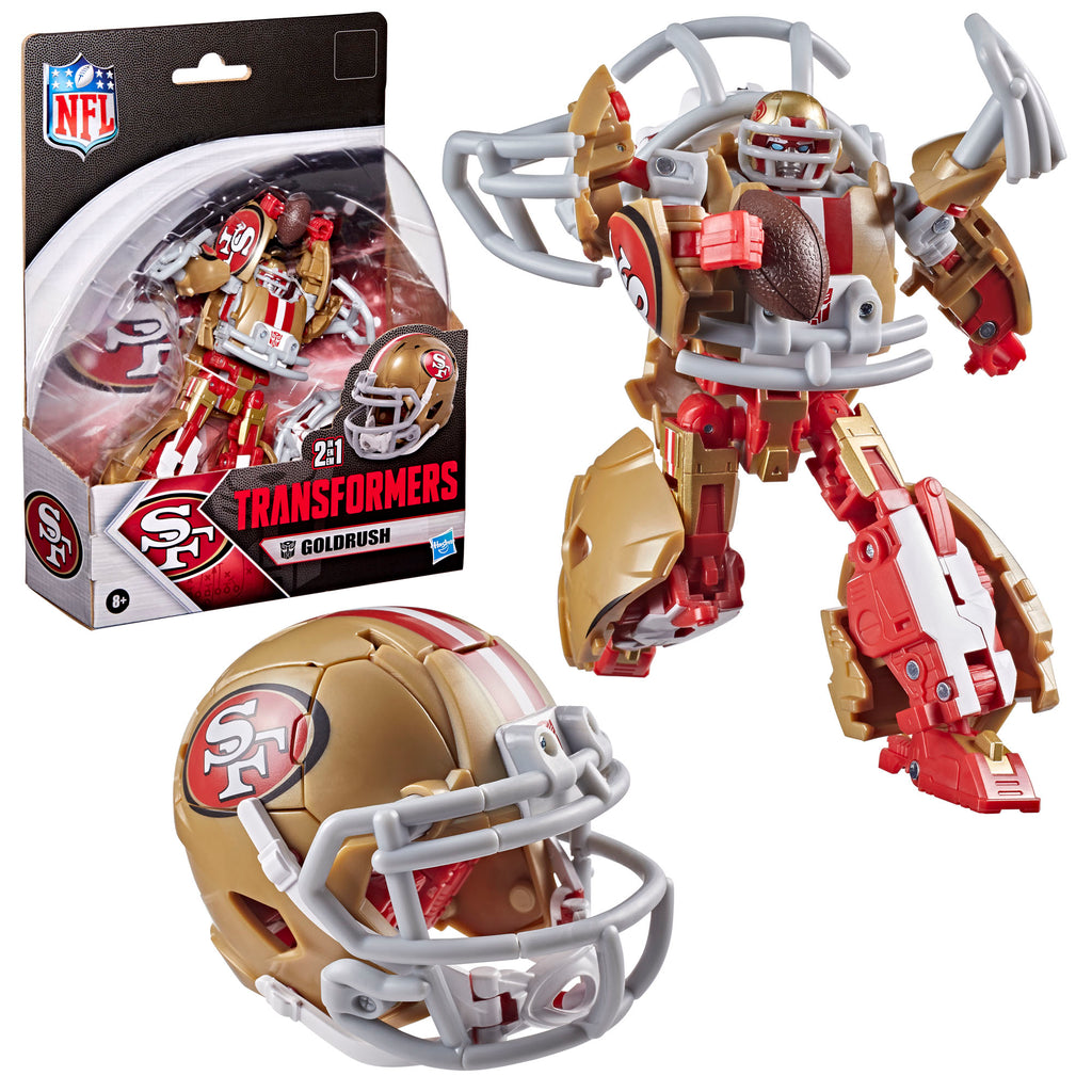 Transformers NFL Crossover San Francisco 49ers Goldrush