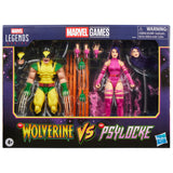Marvel Legends Gamerverse Psylocke vs Wolverine Player 2 Double Pack