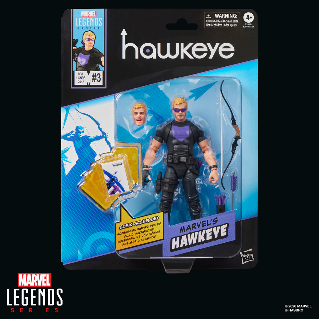 Marvel Legends Hawkeye (with mini-comic)