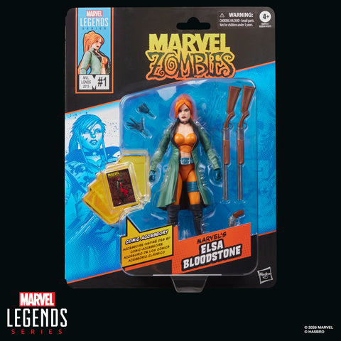 Marvel Legends Elsa Bloodstone (with mini-comic)