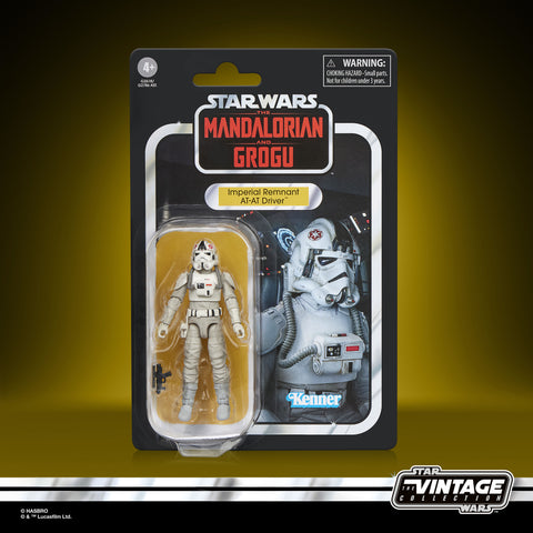 Star Wars The Vintage Collection 3.75" Imperial Remnant AT-AT Driver (Mandalorian and Grogu)