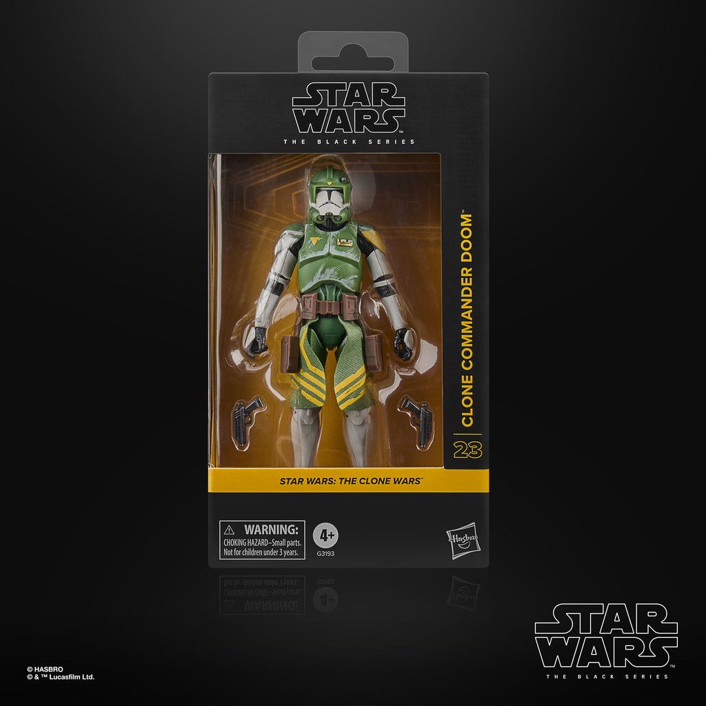 Star Wars: The Black Series Clone Commander Doom (The Clone Wars)