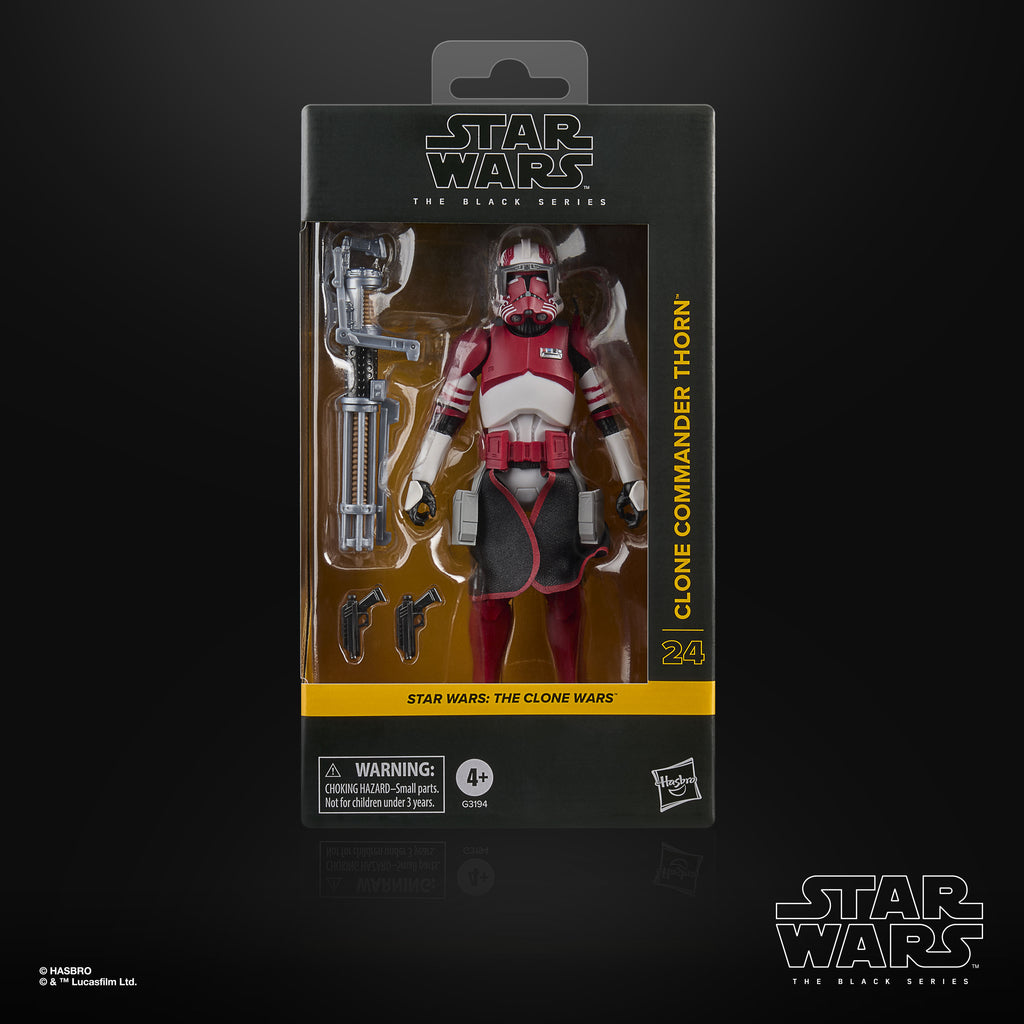 Star Wars: The Black Series Clone Commander Thorn (The Clone Wars)