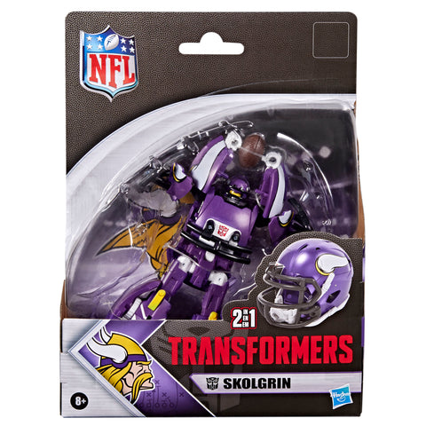 Transformers NFL Crossover Minnesota Vikings SkolGrin