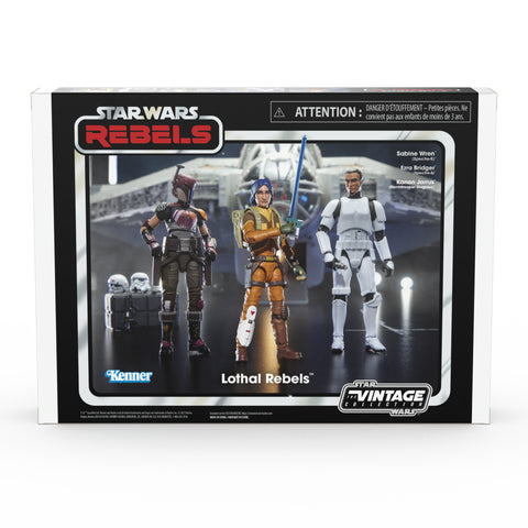 Star Wars The Vintage Collection 3.75" Lothal Rebels 3 pack