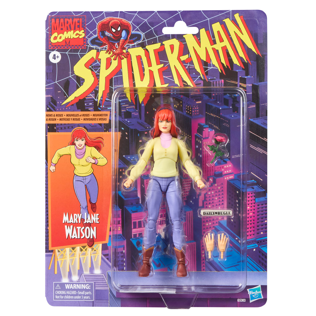 Marvel Legends Spider-man Retro Mary Jane Watson