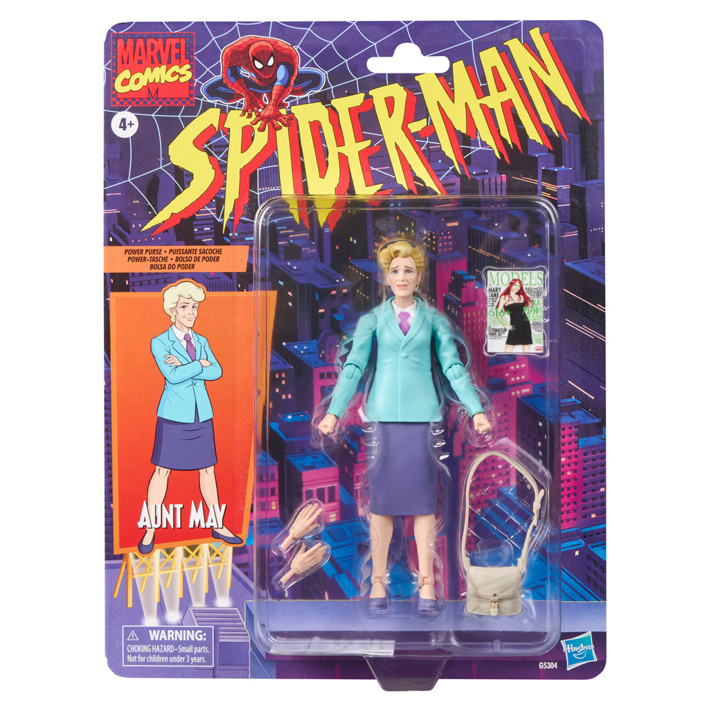 Marvel Legends Spider-man Retro Aunt May