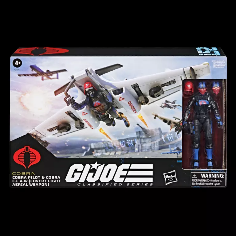 GI Joe Classified 152 Cobra Pilot and Cobra CLAW