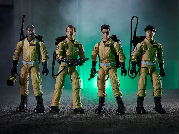 Ghostbusters Plasma Pack O-Ring 3.75" Figure 4 Pack