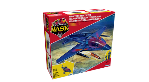 M.A.S.K. High Tech Helicopter with Miles "Wolf" Mayhem