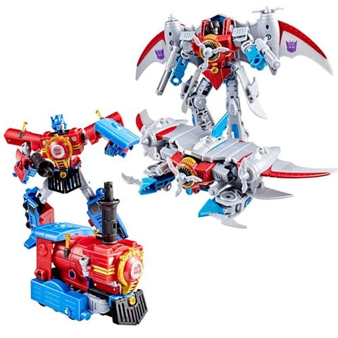 Transformers Timelines Hearts of Steel Optimus Prime and Starscream 2 pack