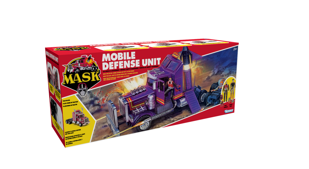 M.A.S.K. Mobile Defense Unit with Matt Trakker and Bruce Sato