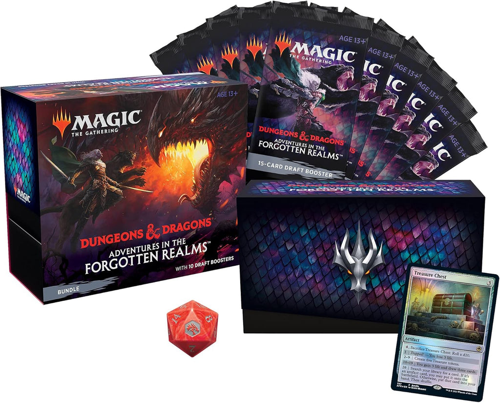 Magic: The Gathering Adventures in the Forgotten Realms Draft Booster Bundle